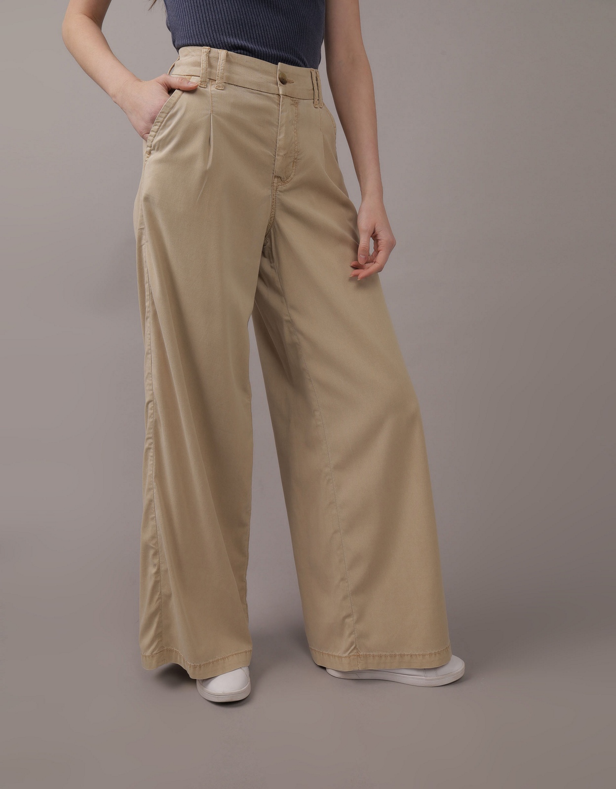 American Eagle AE Stretch Super High Waisted Baggy Wide Leg Trouser price in Egypt Compare Prices
