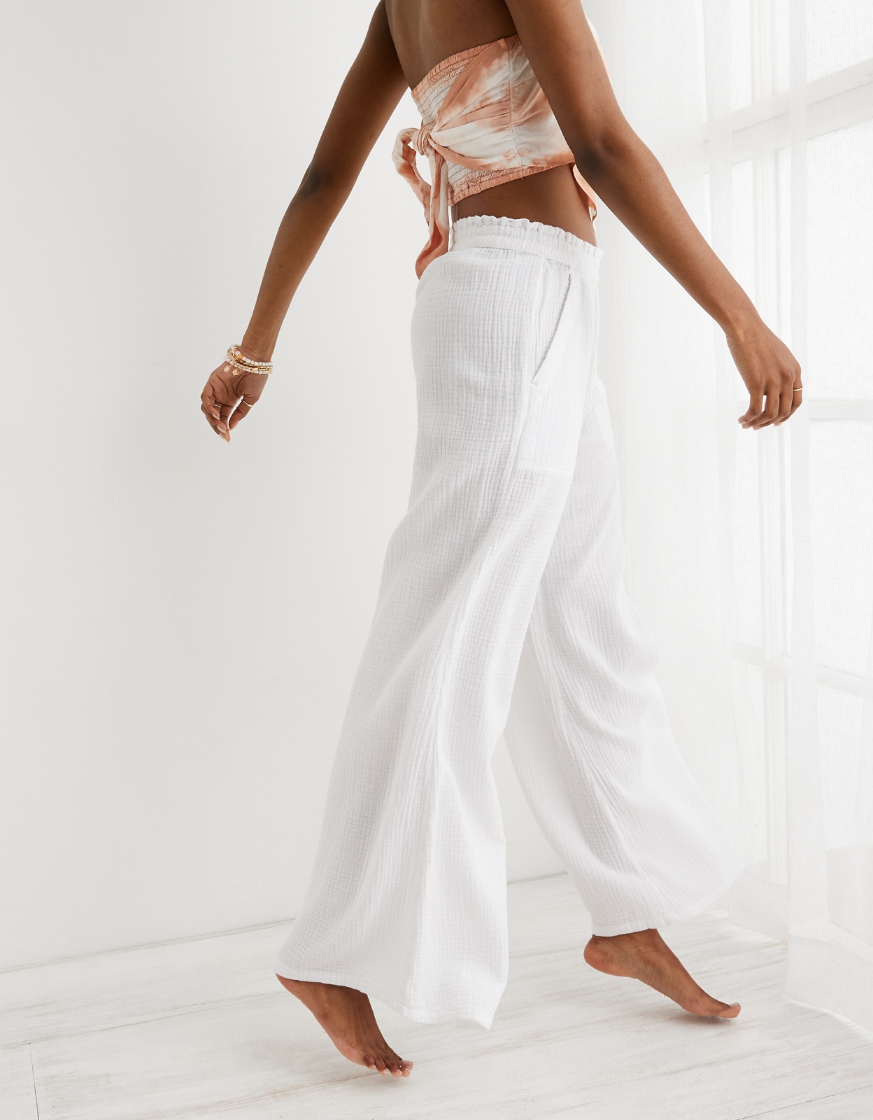 Flowy pants sales american eagle