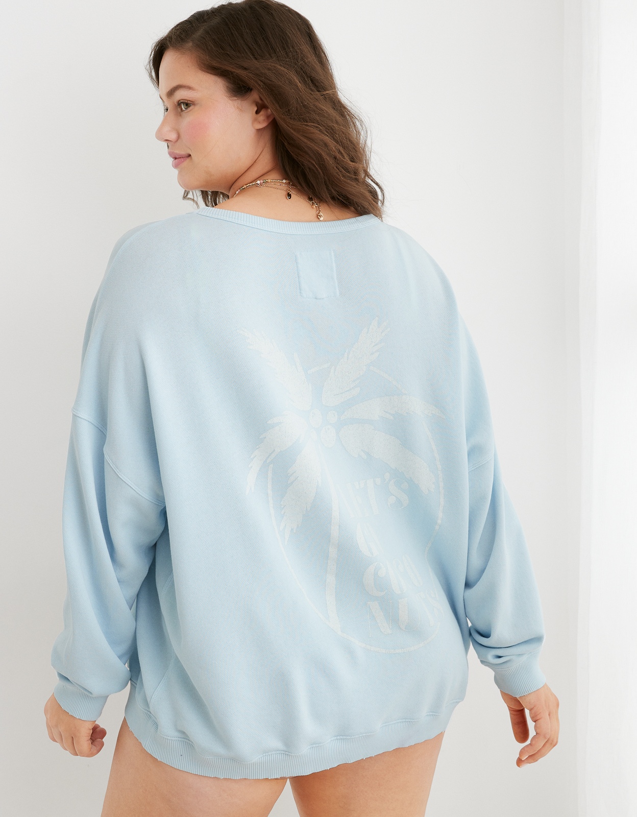 Aerie tie dye sweatshirt top