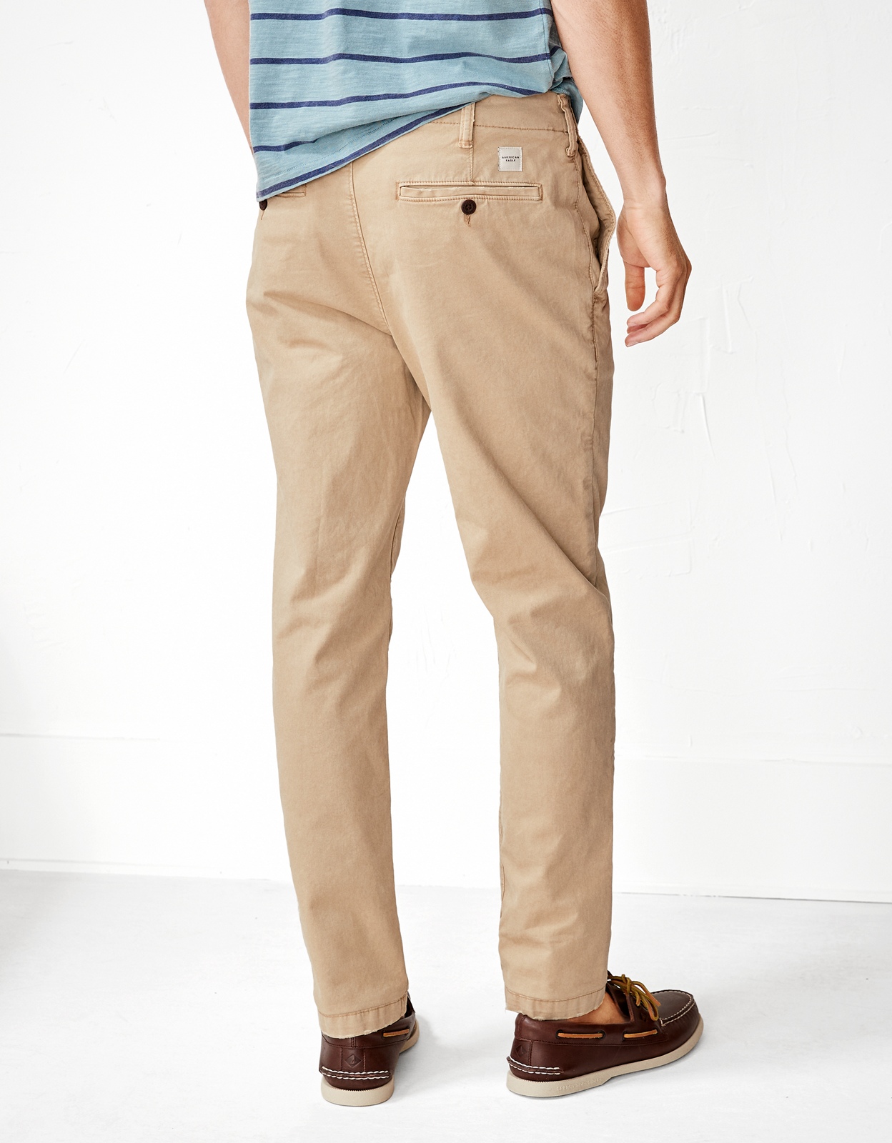 Khaki pants american eagle hot sale