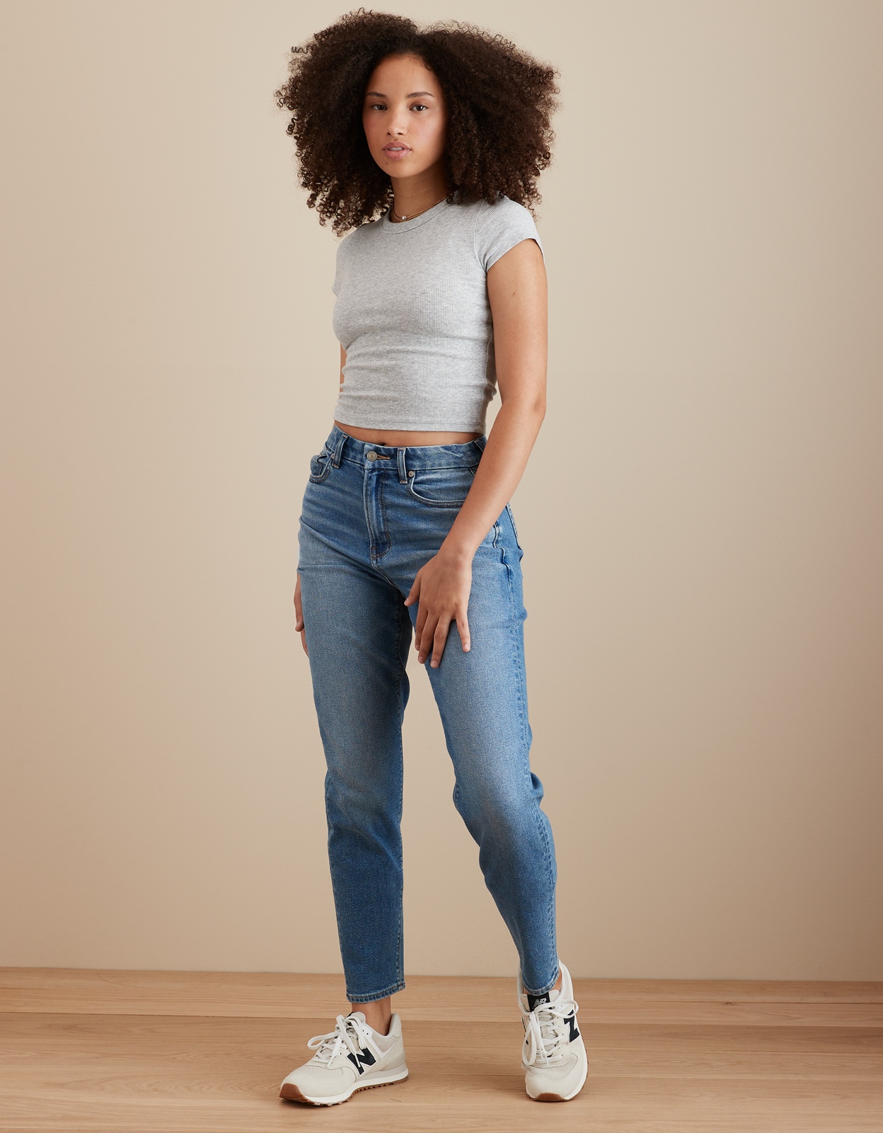 American eagle stretch mom hot sale jeans